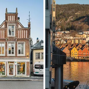 Live In Historic Building - View To Bryggen Appartamento Bergen